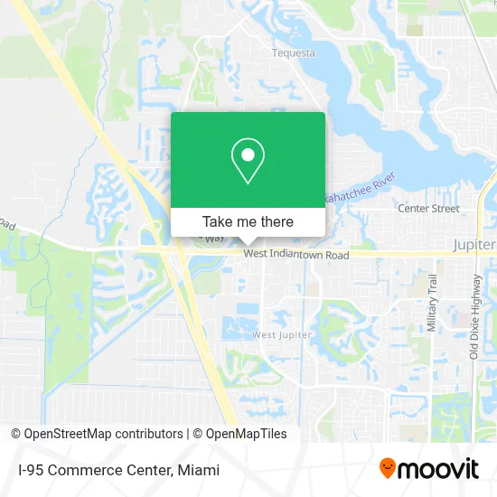 I-95 Commerce Center map