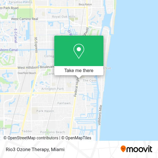 Rio3 Ozone Therapy map