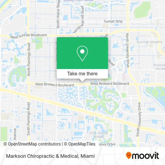 Markson Chiropractic & Medical map