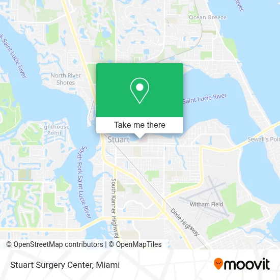 Stuart Surgery Center map