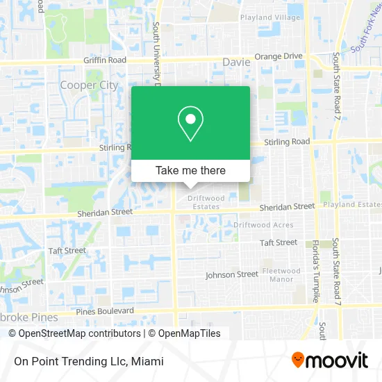 On Point Trending Llc map