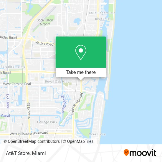 At&T Store map