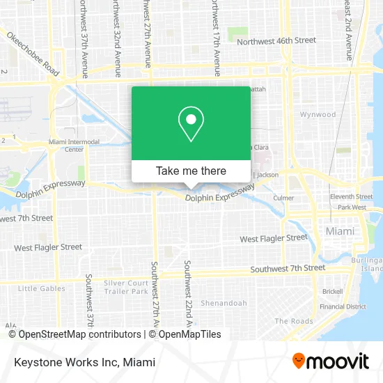 Keystone Works Inc map