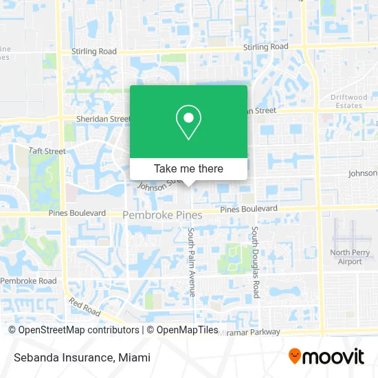 Sebanda Insurance map