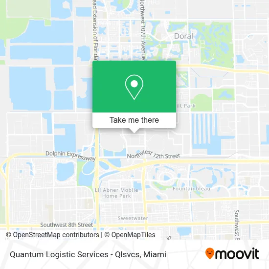 Quantum Logistic Services - Qlsvcs map
