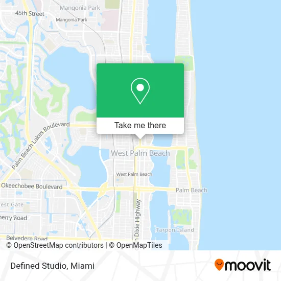 Defined Studio map