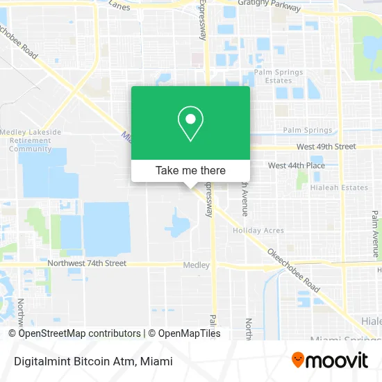 Digitalmint Bitcoin Atm map
