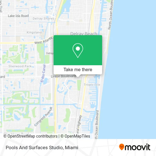 Pools And Surfaces Studio map