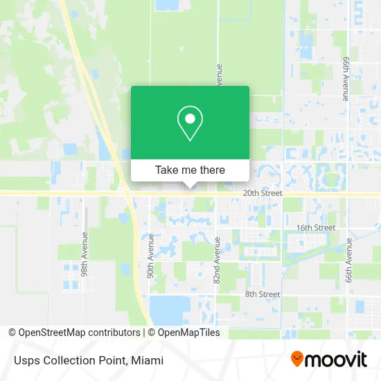 Usps Collection Point map