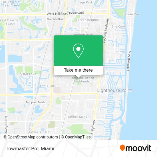 Towmaster Pro map