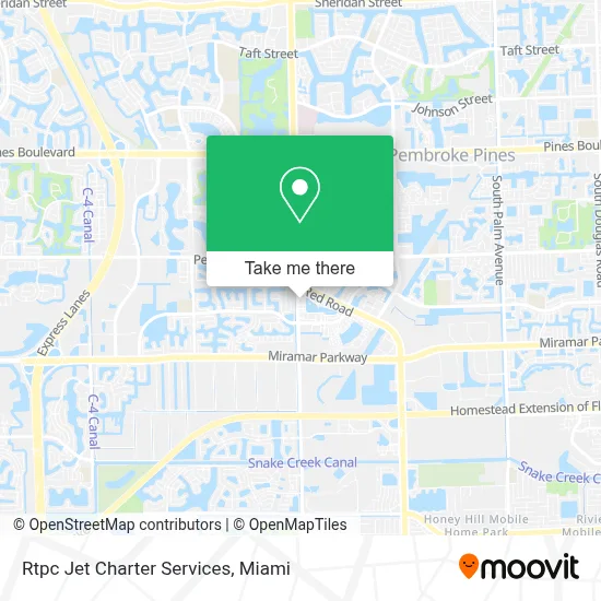 Rtpc Jet Charter Services map