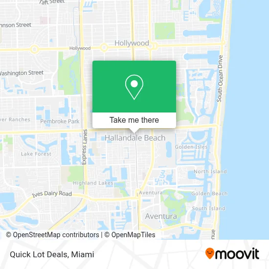 Quick Lot Deals map