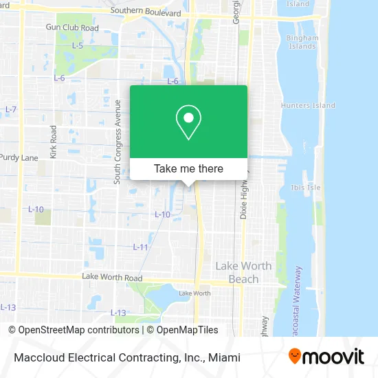 Maccloud Electrical Contracting, Inc. map
