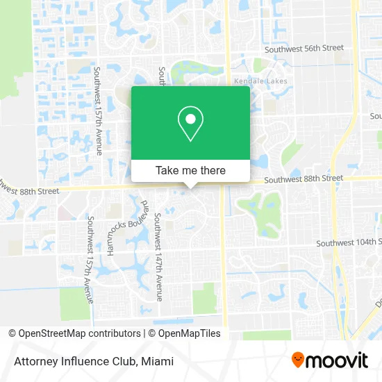 Attorney Influence Club map