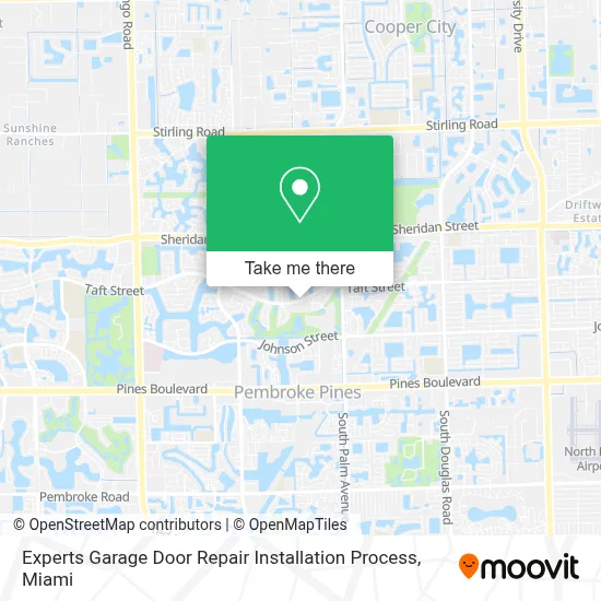 Experts Garage Door Repair Installation Process map