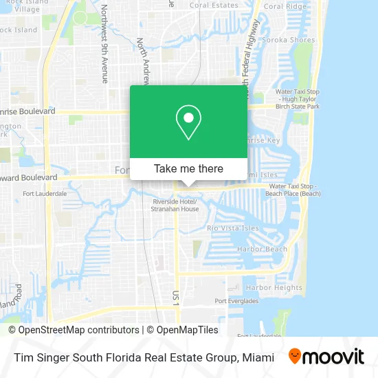 Tim Singer South Florida Real Estate Group map