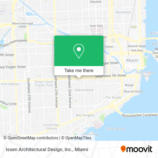 Issen Architectural Design, Inc. map
