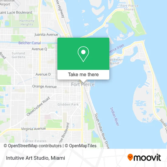 Intuitive Art Studio map