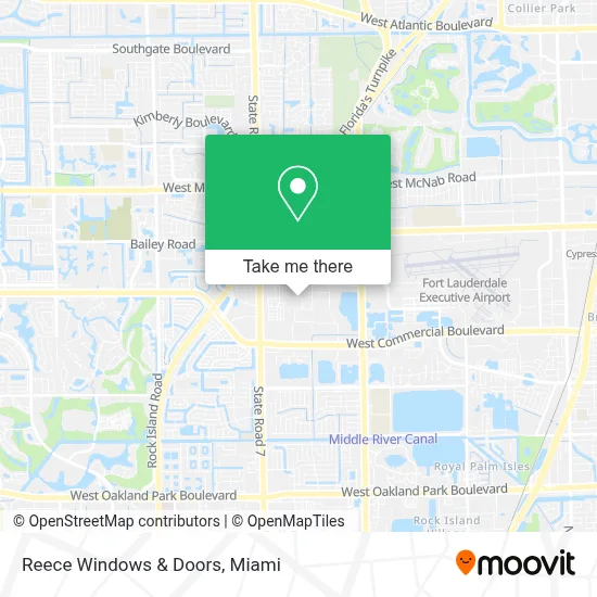 Reece Windows & Doors map