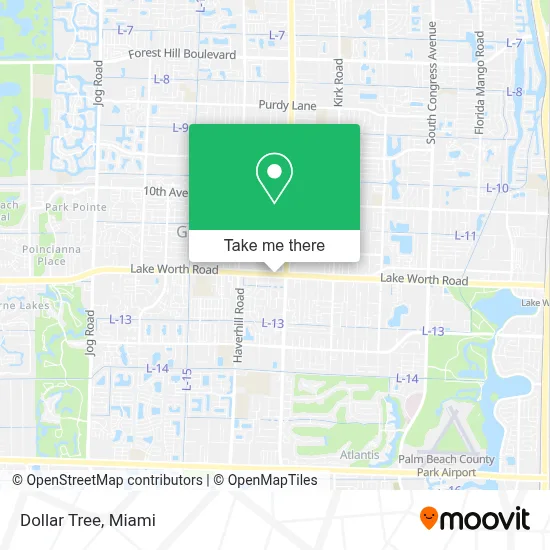 Dollar Tree map