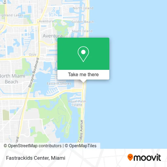 Fastrackids Center map