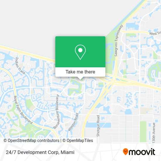 24/7 Development Corp map