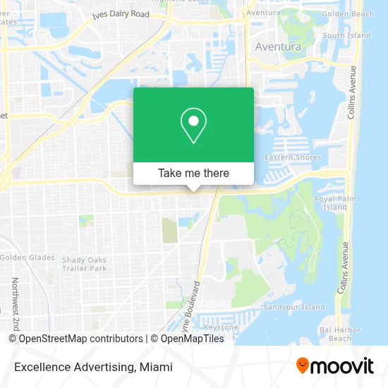 Excellence Advertising map
