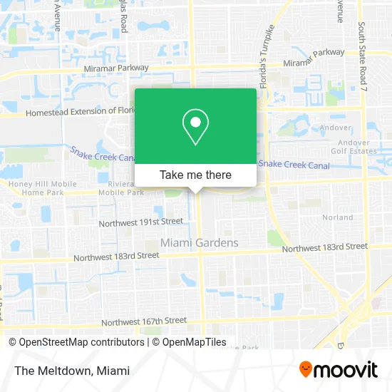 The Meltdown map