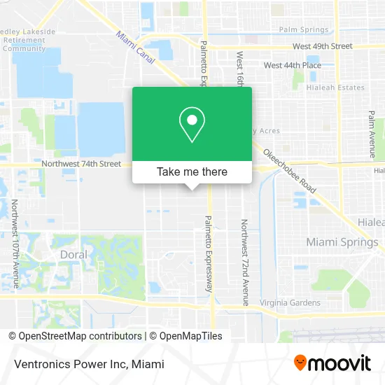 Ventronics Power Inc map