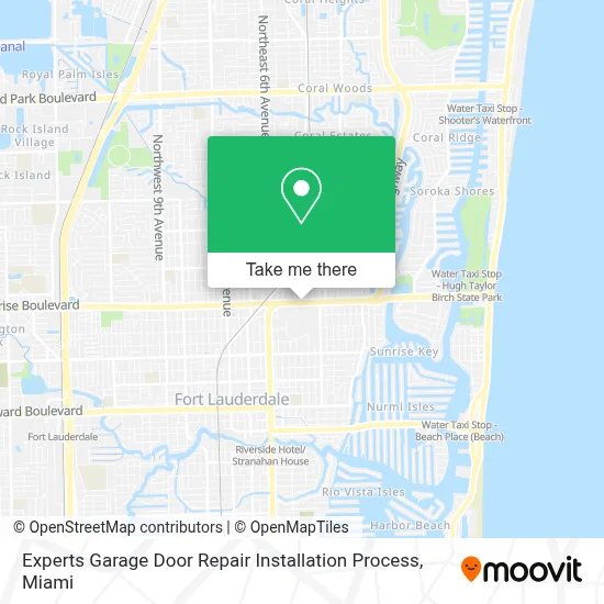 Experts Garage Door Repair Installation Process map