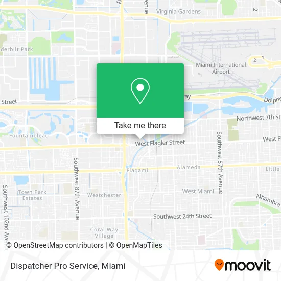 Dispatcher Pro Service map