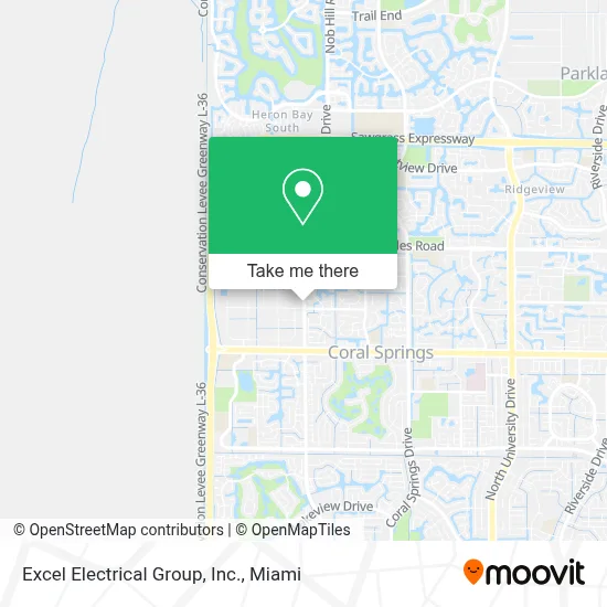 Excel Electrical Group, Inc. map
