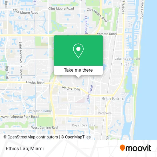 Ethics Lab map