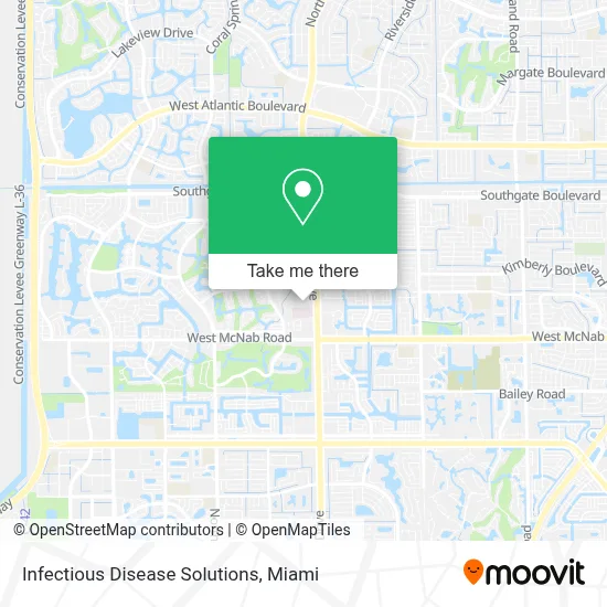Infectious Disease Solutions map