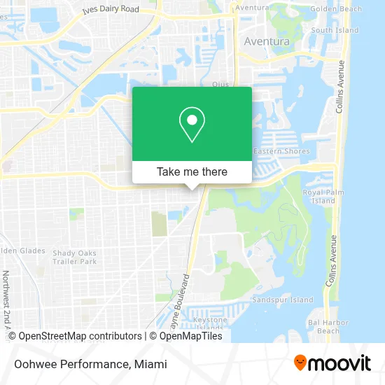 Oohwee Performance map