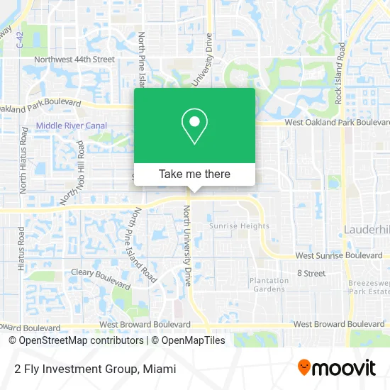 2 Fly Investment Group map