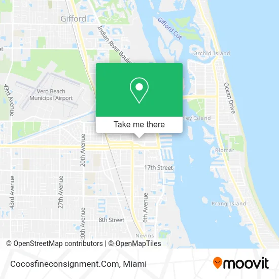 Cocosfineconsignment.Com map