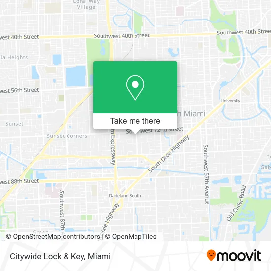Citywide Lock & Key map
