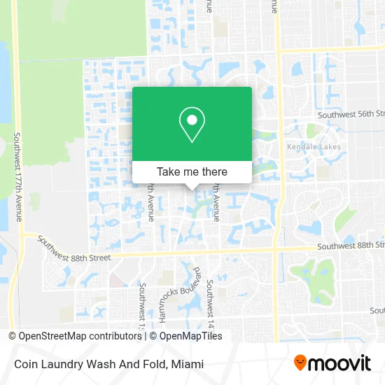 Coin Laundry Wash And Fold map