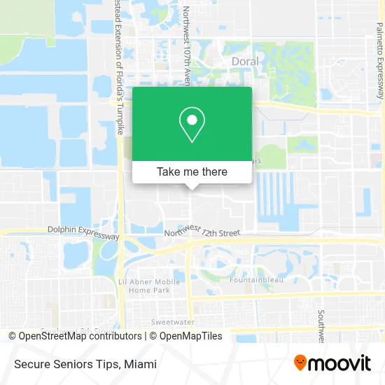 Secure Seniors Tips map