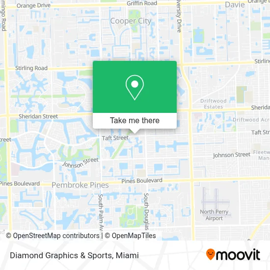 Diamond Graphics & Sports map