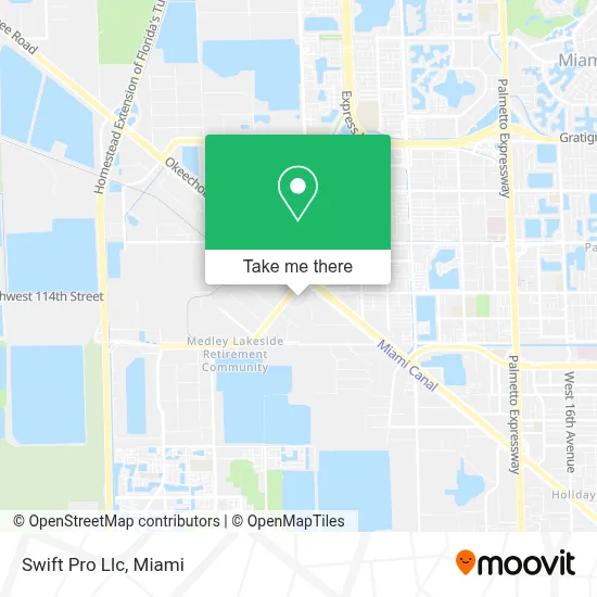 Swift Pro Llc map