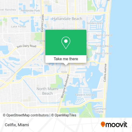 Cellfix map