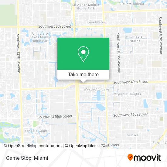 Game Stop map