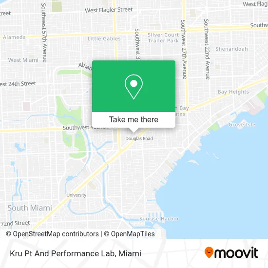 Kru Pt And Performance Lab map