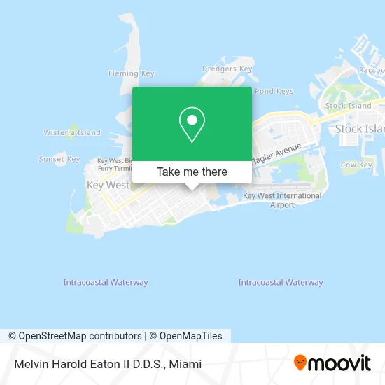 Melvin Harold Eaton II D.D.S. map