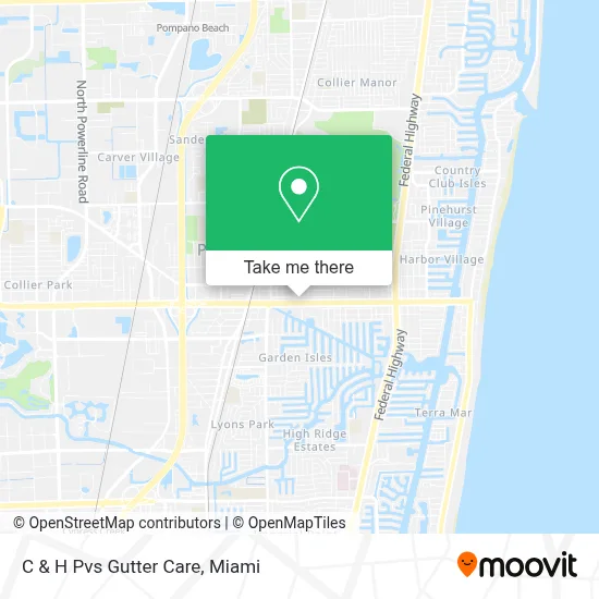 C & H Pvs Gutter Care map