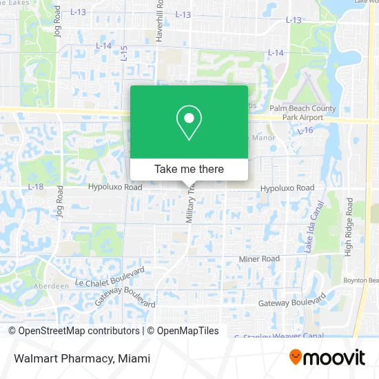 Walmart Pharmacy map