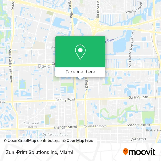 Zuni-Print Solutions Inc map