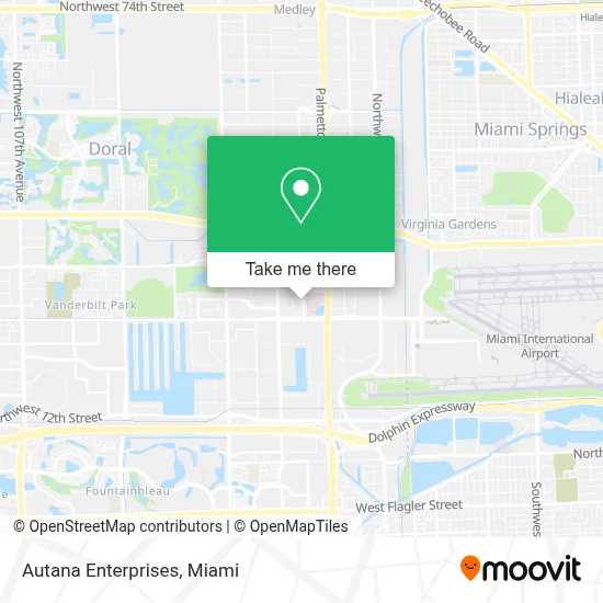 Autana Enterprises map